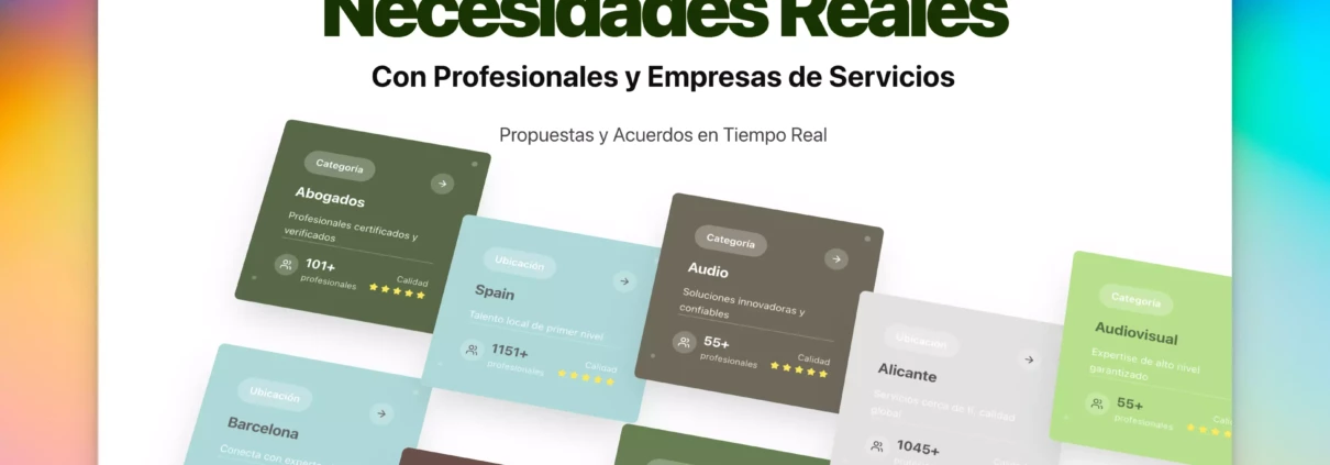 🚀 Specyalist.com: La nueva forma de conectar necesidades reales con profesionales y empresas de servicios